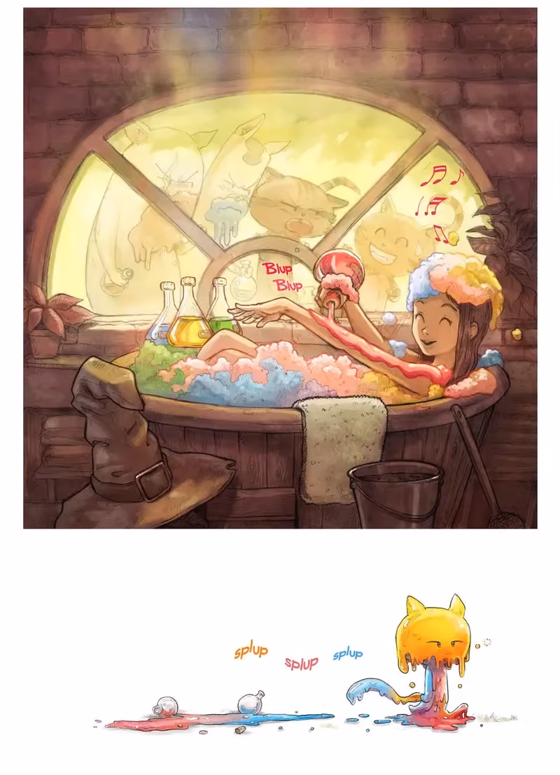 Pepper & Carrot: Primeiras poções capítulo 1 página 9