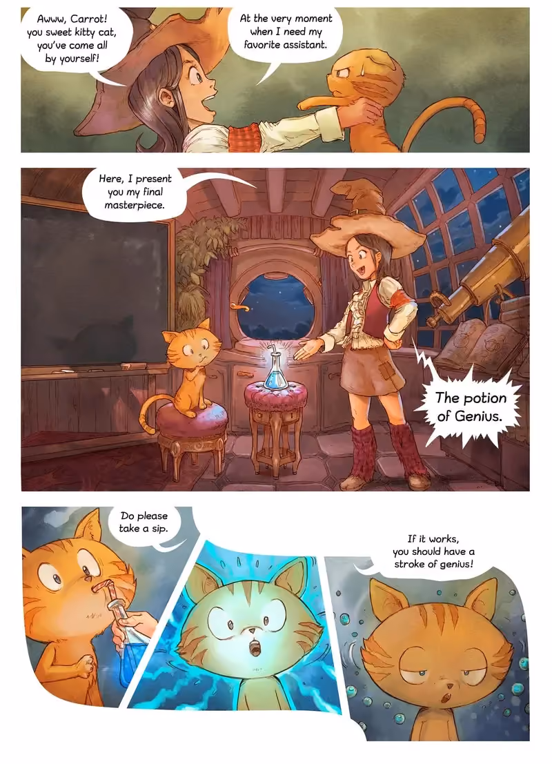 Pepper & Carrot: First Potions chapter 2 page 11